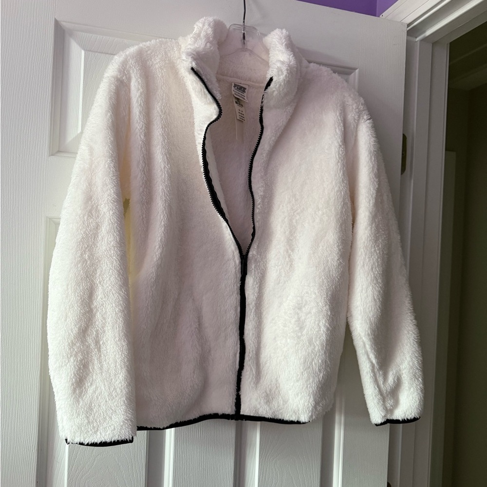 Victorias Secret PINK White Sherpa Jacket